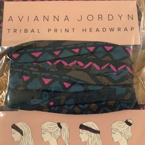Avianna Jordyn Tribal Print Headwrap - Picture 3 of 3